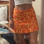 Style & Co . Summery Orange Floral Skort Photo 7