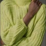 Pilcro Anthropologie Sweater Womens M Textured Tunic Balloon Sleeve Woolblend Size M Photo 7