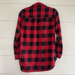 Madewell Flannel Ex Boyfriend Buffalo Check Shirt Photo 3