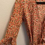 Faithfull the Brand Faithful The Brand Floral Wrap Dress Photo 4