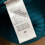 Wildfox Women's  Teal Star Studded Open Back Crew Neck Sweater XS Photo 6