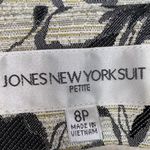 Jones New York Suit Brocade Floral Long Jacket Photo 7