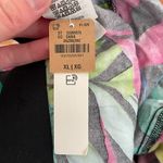 PINK - Victoria's Secret NEW NWT VICTORIAS SECRET VS PINK Sleep Boxy Tropical Leaves Floral Multi Pajamas Photo 4