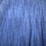 Anthropologie Moth Sheer Sleeve Detail Blue Sweater Top Size Medium Photo 4