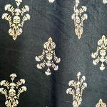 Knox Rose Women’s Black Floral Embroidered Puff Sleeve Peasant Blouse - Size XXL Photo 5