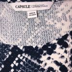 None Capsule fit & flare dress size 10 snakeskin print Photo 9