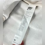 Fabletics  Lexie Hooded Robe Women's Tapioca Ivory Cozy Fleece Lined Photo 5