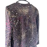 Tory Burch 100% Silk Animal Print Blouse Photo 7