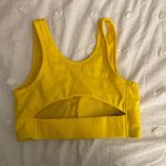 & Other Stories Padded Boutique yellow crop Photo 1