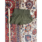Free People Movement FP Movement by Free People Olive Green Smocked Waist Shorts NWT Small Photo 9
