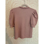 Catherine Malandrino FALL SALE! NWT Puff Sleeve Top - Blush Pink Photo 4