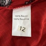 Anthropologie  Porridge Shirt‎ Womens Medium Red Bandana Backstory Tee Casual Photo 6