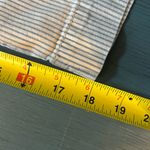 Gap “Limited Edition” White/Blue Striped Cropped Jeans | Women’s Size 14 Photo 7