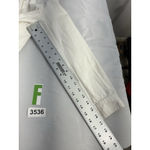 Chico's Womans  Size 0 (xs) White Full Zip Jean Jacket Photo 7