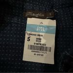 J.McLaughlin Lawrence Denim Chambray Shirt Dress Roll Tab Sleeves Blue Cotton S Photo 7