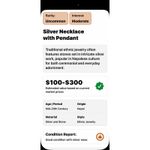 Silver Necklace With Pendant Nepalese Photo 4