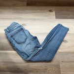 Madewell Womens Mid Rise Skinny Skinny Raw Hem Distressed Denim Jean sz 25 Photo 4