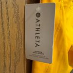 Athleta  Ultimate Stash 11 Capri , Women's Size Medium, Yellow NWT Photo 7