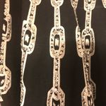 Carol Little Unique Full Circle Skirt Black White Bling Sz 10 Embellished Whimsy Photo 4