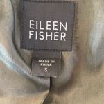 Eileen Fisher Silk Embroidered Green Sequin Jacket Size S Holiday Christmas Photo 5