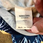 Noracora Women’s Floral Blue Dress Yellow Flowers Size Small Photo 9