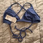 Navy Blue Floral Bikini Set Size undefined Photo 5