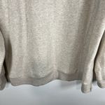 Zella  Oatmeal Heather‎ Cotton Casual Athletic Sweater Zip Sides Women’s Size L Photo 9