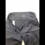 Athleta  Women's Black Full Length Silver Shine Strip Sonar Leggings‎ M Photo 2