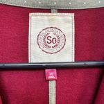 SO Authentic American Heritage Red Causal Blazer. Size medium Photo 1