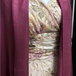 Wine Burgandy Pashmina Shawl Wrap Scarf Wedding Bridesmaid Evening Dress Elegant Red Photo 4