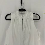 Amanda Uprichard  Sleeveless Saffron Dress Womens Large White Photo 1