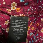 Sabina Musayev Burgundy Floral Dress Red Photo 2