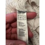 Forever 21 Sweater Cardigan Womens Medium White Open Knit Pockets Long Sleeve Photo 6