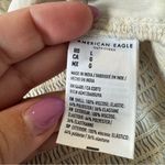 American Eagle Flutter Sleeve Corset Blouse NWT size Large Floral Cropped Photo 6