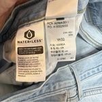 Levi's Levi’s low pro straight jeans light wash distressed Sz 32 Photo 4