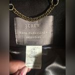 J.Crew by Nello Gori Wool Cashmere Double Breasted Mid Length Pea Coat, Size 2 Photo 2