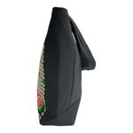 Embroidered Shoulder Handbag from Guatemala Purse Ethnic Boho Copper Coin Design Silver Photo 4