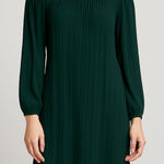 One Love Clothing  Off-Shoulder Pleated Dress Photo 0