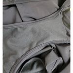 Aqua Green Womens One Piece Swimsuit Medium Black Ruffled Photo 7