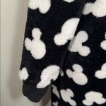 Disney  Delta woman size Medium onesie pajama black & white mickey mouse Photo 2