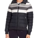 Perfect Moment Queenie Down Coat Jacket, Black Rainbow Size XS New w/Tag Photo 3