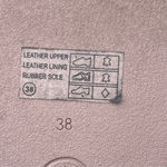 Ash Victoria Womens Leather Quilted Puffy Platform Sandals Blush pink Sz 38 Photo 11