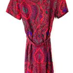 Melissa Vintage Red Paisley  Dress 8  Photo 1