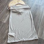 Abercrombie & Fitch NWT  gray sheer boatneck tank‎ Photo 5