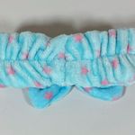 The Crème Shop Blue Pink Stars Plush Spa Headband with Bow 🩵🩷 Photo 2