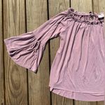 Lavender Field  women’s top with flowy sleeves Photo 4