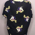 ZARA Trafaluc Unicorn Shirt Photo 1