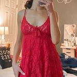 Hanky Panky Red Slip Top Photo 0