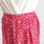 Banana Republic Red Mini Skirt Sz 0 feminine flirty skirt Photo 2