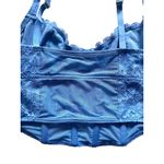 Gilly Hicks Lace Corset Top Blue Size M Photo 7